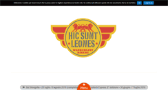 Desktop Screenshot of hicsuntleones.org
