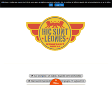 Tablet Screenshot of hicsuntleones.org